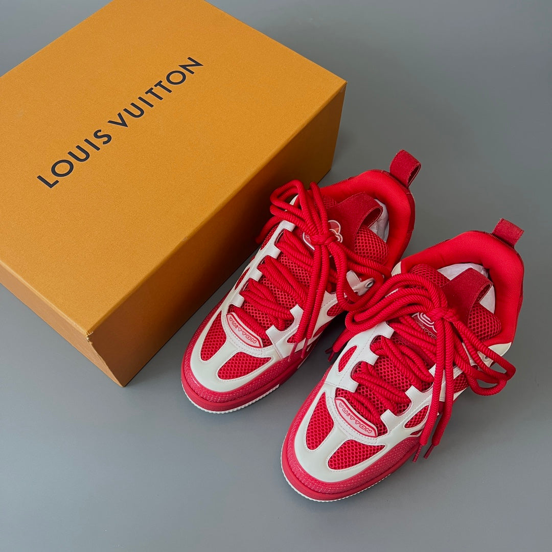 Louis Vuitton Men's Skate Sneakers, White &
