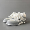 Louis Vuitton Men's Skate Sneakers, White & Grey